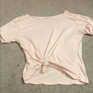 Brandy Melville light pink top